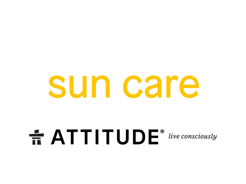 ATTITUDE Sun care | Plasticvrije & natuurlijke zonnebrand